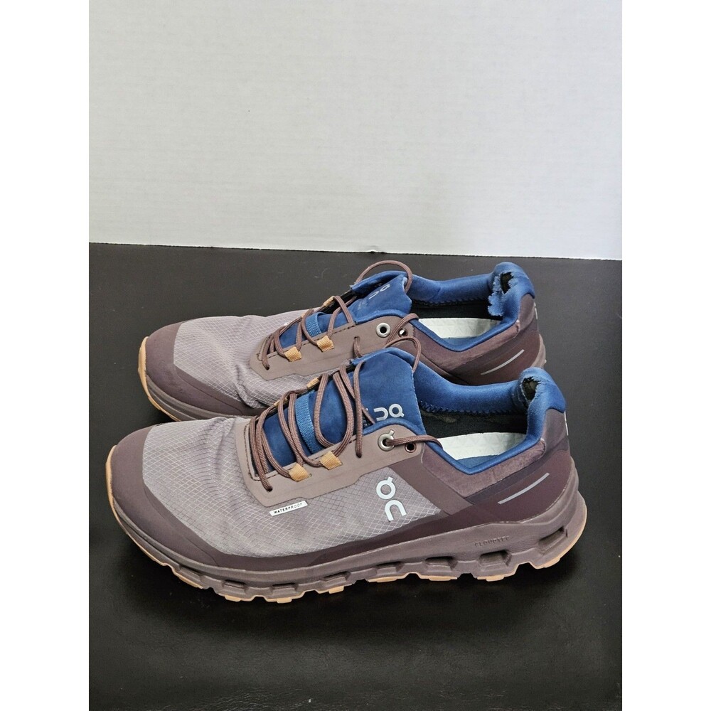 Size 8 - ON Cloudvista Waterproof Nimbus Heather W
